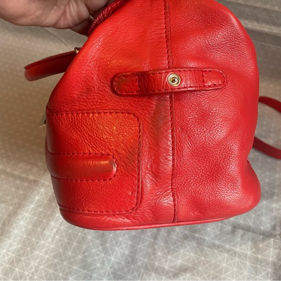 See by Chloe Kay Red Leather Satchel w/Charms - Picture 9 of 15